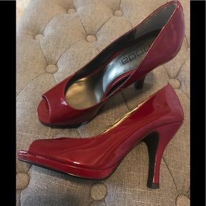 MODA Red Patent Heels